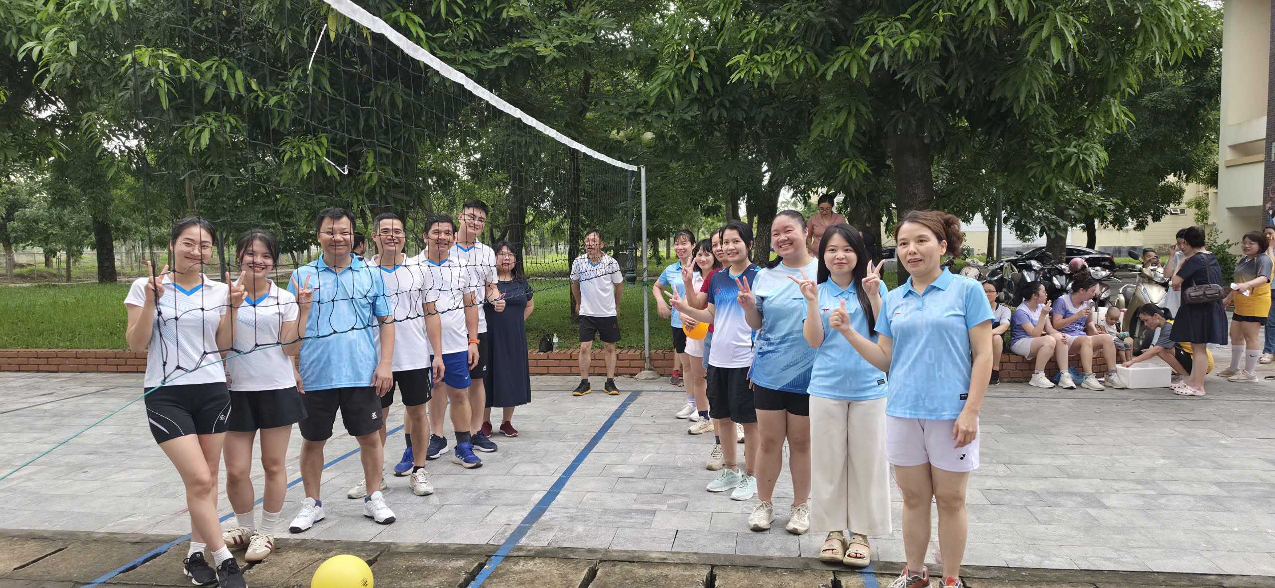 The 2026 Faculty of Foreign Languages Volleyball Tournament: Exciting matches, strong team spirit, and memorable emotions